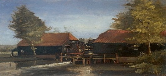 Watermill at Kollen Vincent van Gogh (1853-1890) 1884, Het Noordbrabants Museum, ’s-Hertogenbosch Watermill at Kollen Vincent van Gogh (1853-1890) 1884, Het Noordbrabants Museum, ’s-Hertogenbosch