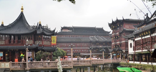 Huxingting Teahouse im Yu Yuan Garten